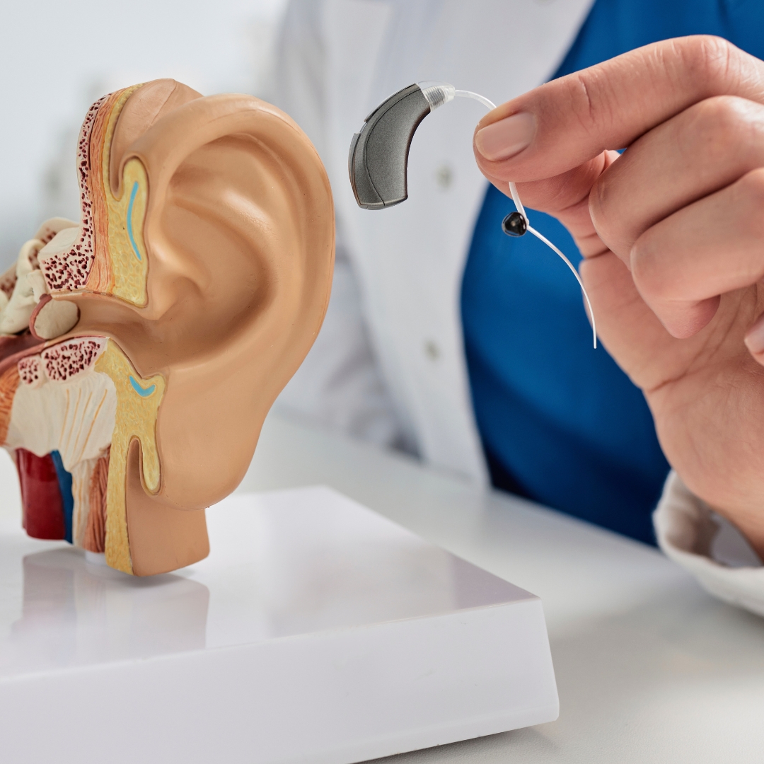 Conductive and sensorineural hearing loss
