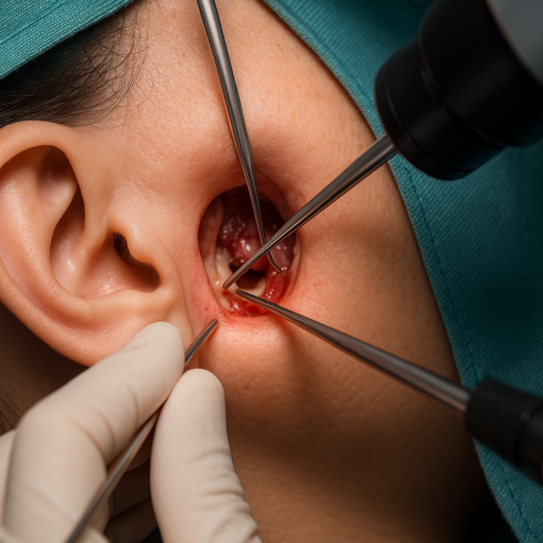 Chronic suppurative otitis media (CSOM)